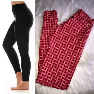 ❤️ Vintage red KDeer active leggings